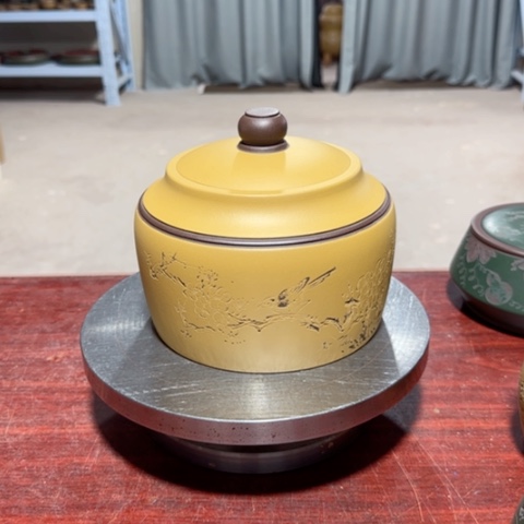 紫砂茶叶罐。。。。。。。。。。