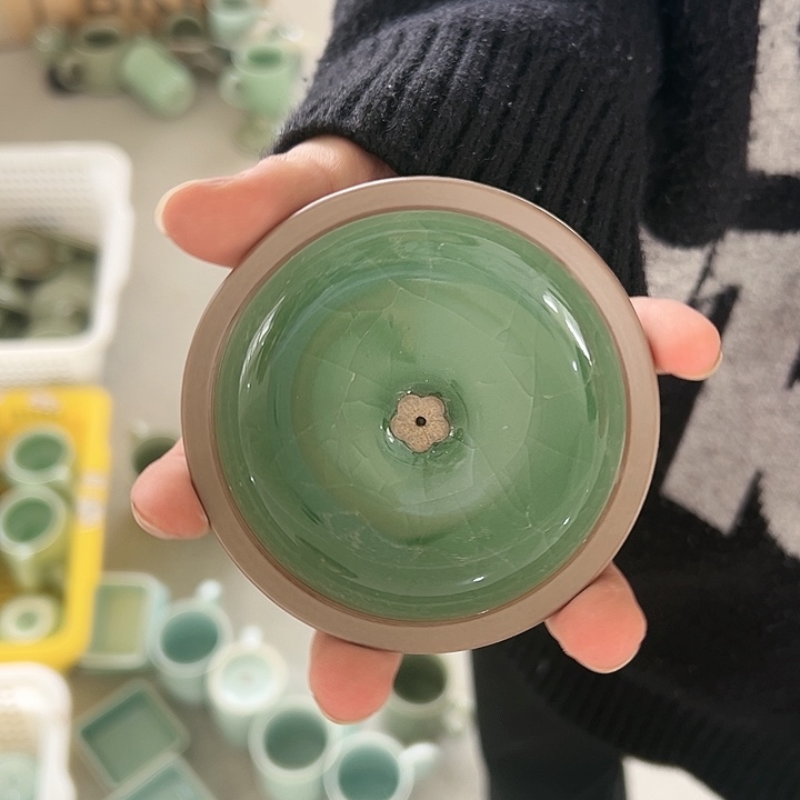 小米茶器龙泉青瓷