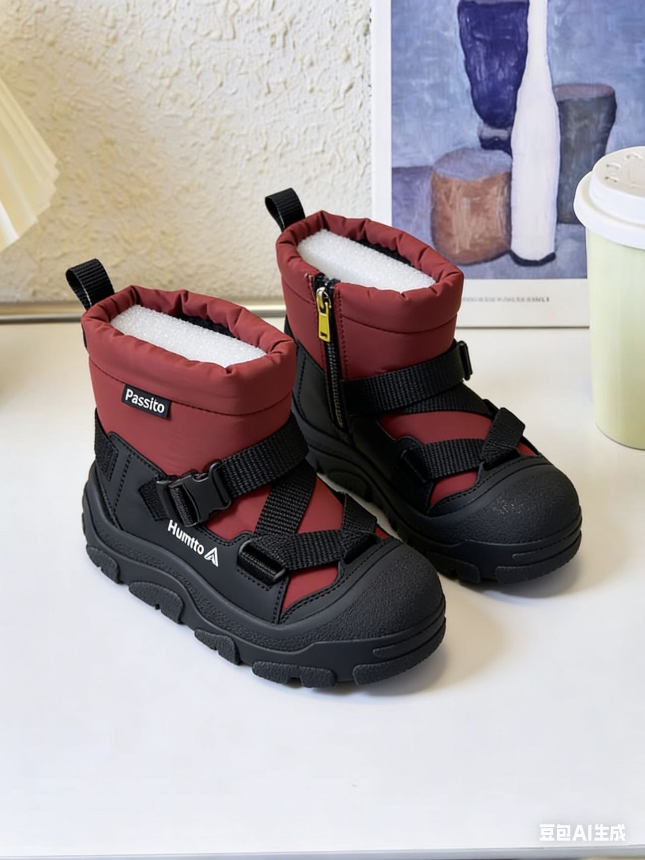 002高端专场冬季儿童加绒雪地靴（温州)