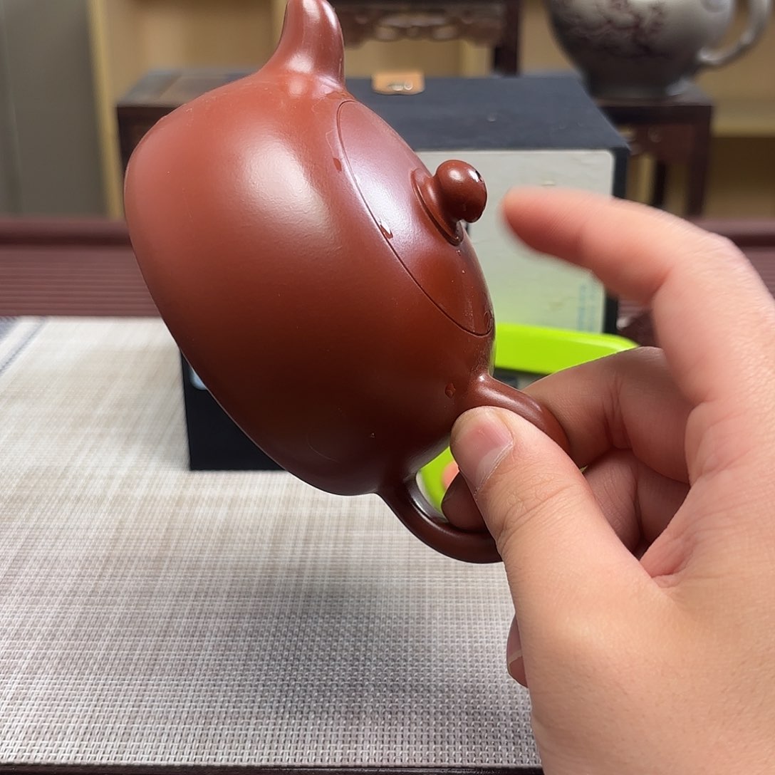 紫砂茶壶老*微瑕处理