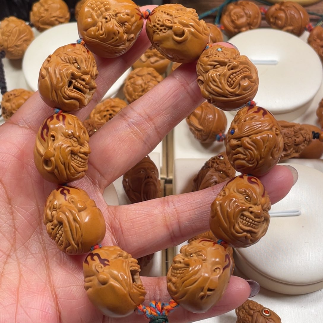 ****o橄榄核手串/手链火焰恶僧橄榄核手串