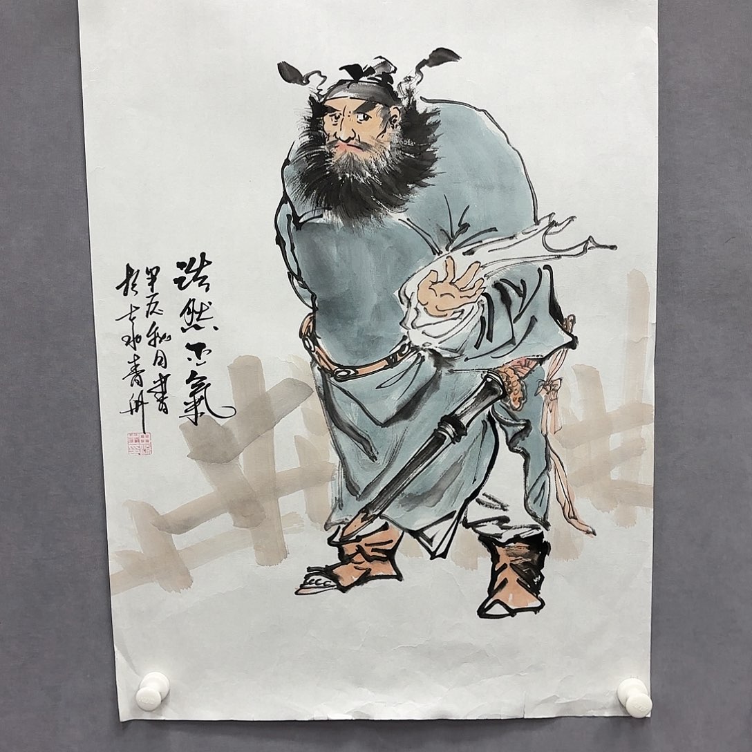 国画亲笔手绘原创1