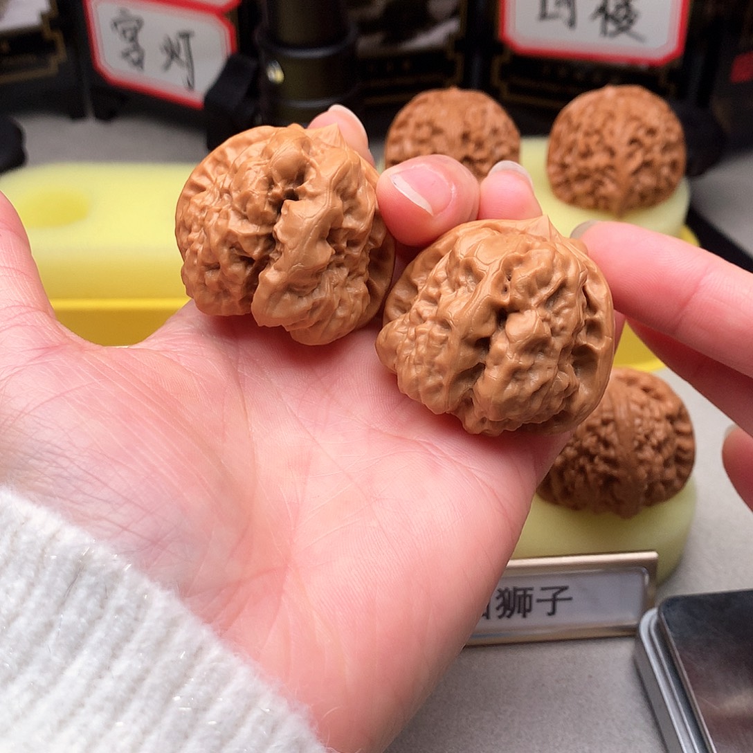吊坠文玩核桃40➕尺精品蛤蟆头298号