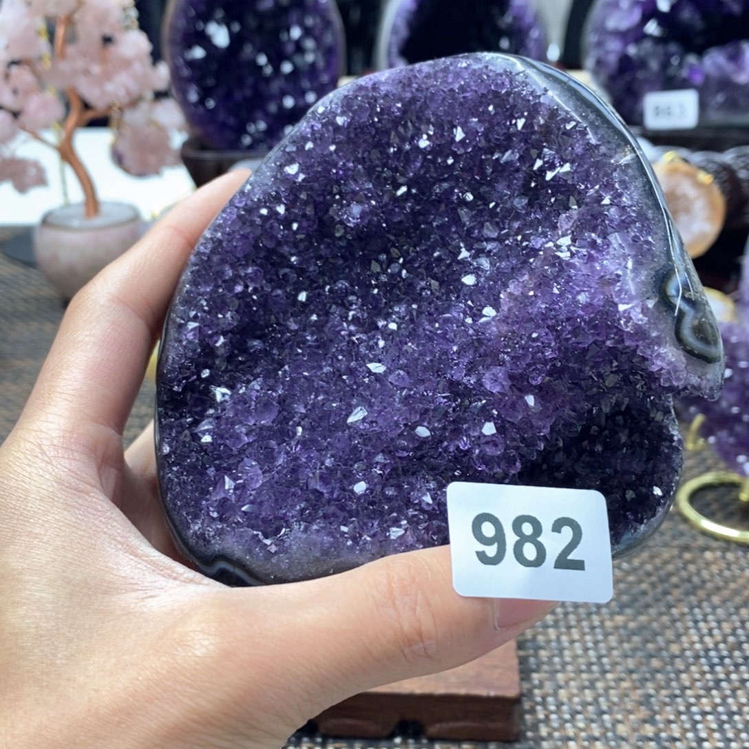 大型摆件（非配饰）紫晶未镶嵌