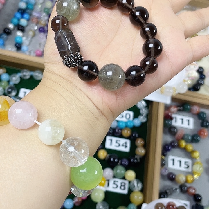 银S925镶嵌手链水晶