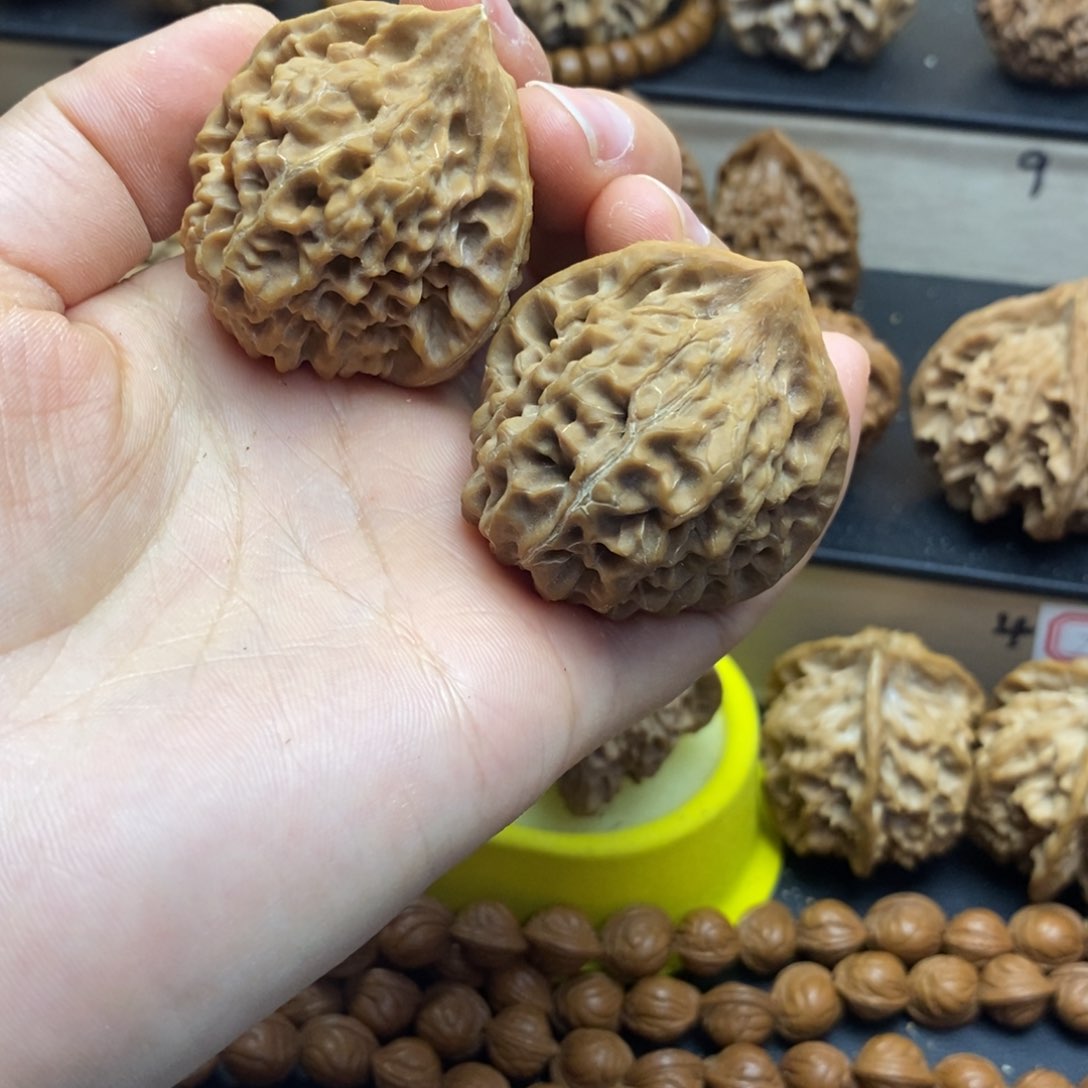 桃核吊坠秦岭舍利子39有修