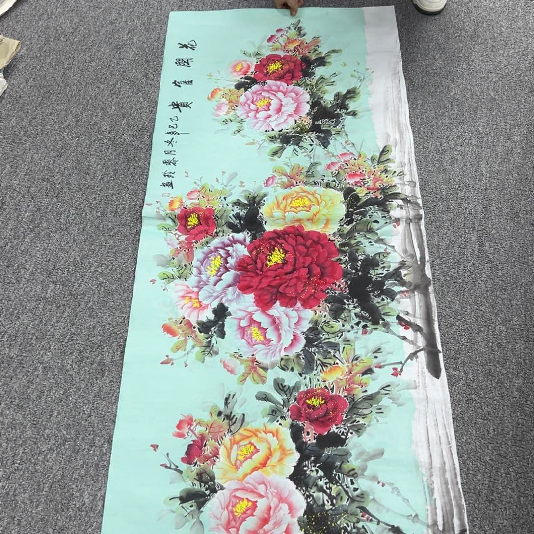 国画纯手绘字画宣纸