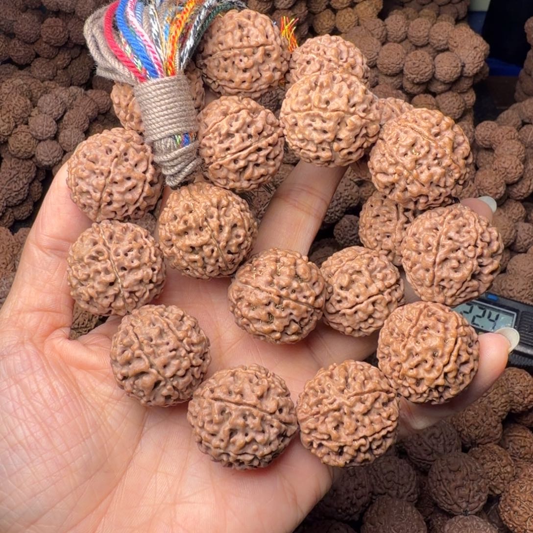 金刚菩提手串7瓣卡25尺手持，92号