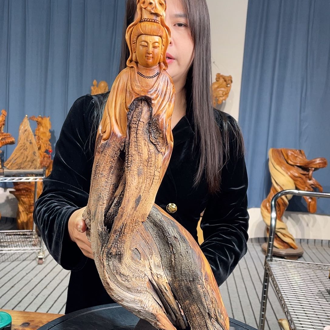 柏木（崖柏）随型摆件