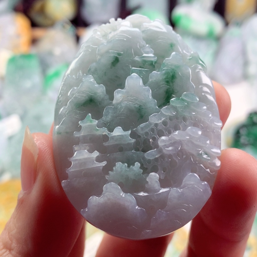 【闪购商品】翡翠吊坠(不含链)未镶嵌