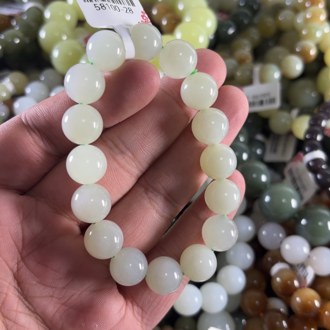 和田玉手链未镶嵌W98