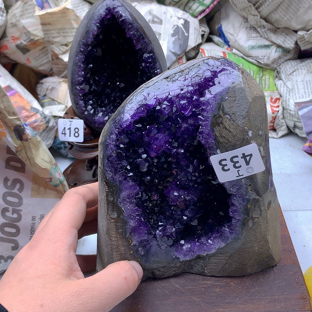 紫晶大型摆件（非配饰）未镶嵌