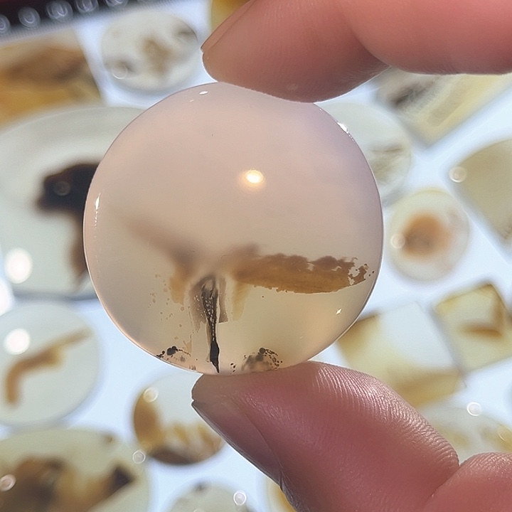 玛瑙/玉髓未镶嵌吊坠(不含链)