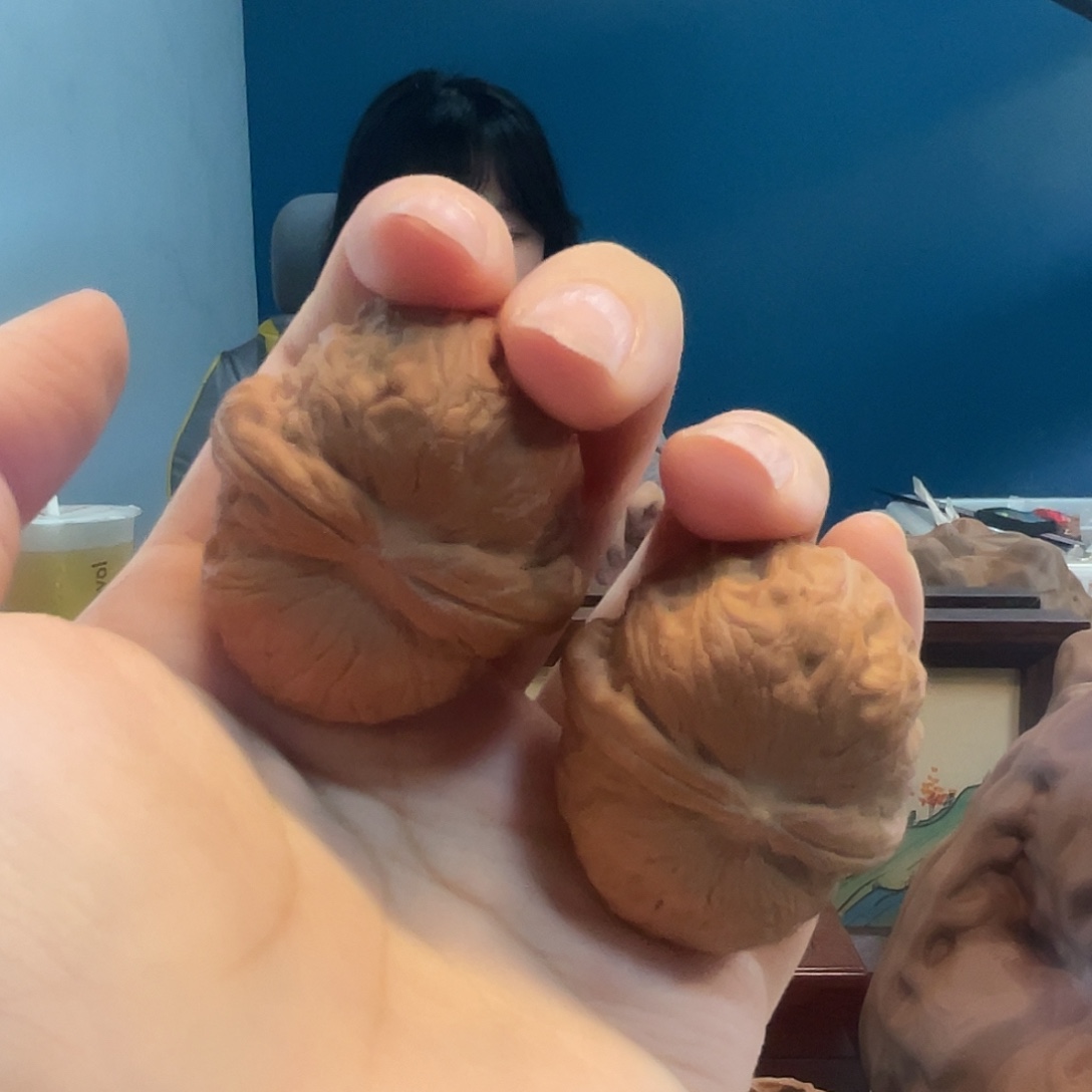 不***ᅠ文玩核桃吊坠元宝