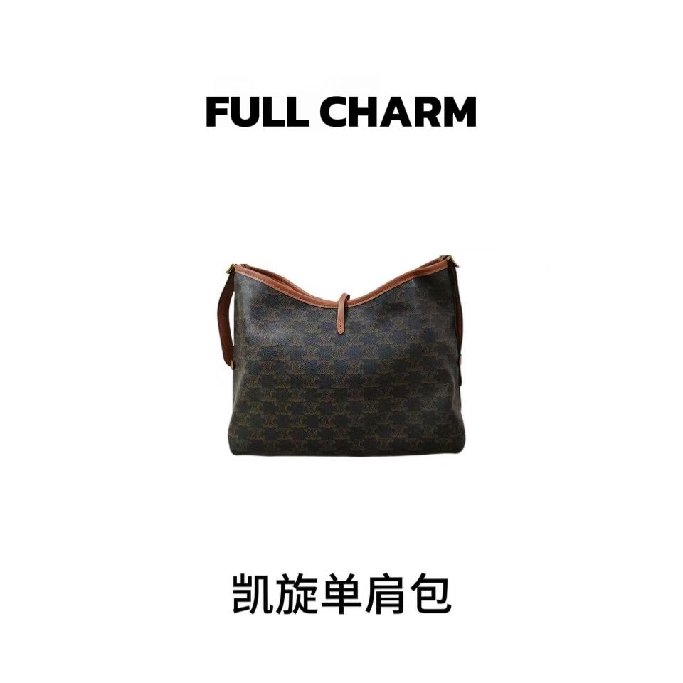 【E742】FULL CHARM-凯旋单肩包-新款大容量女包多功能斜挎单肩包