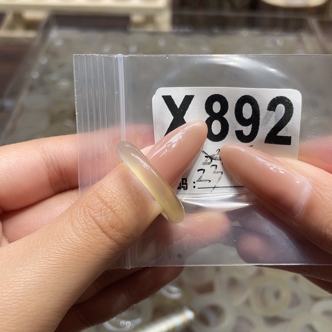 玛瑙/玉髓未镶嵌戒指892