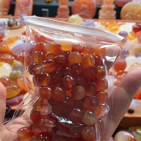 未镶嵌颈饰玛瑙/玉髓琰*