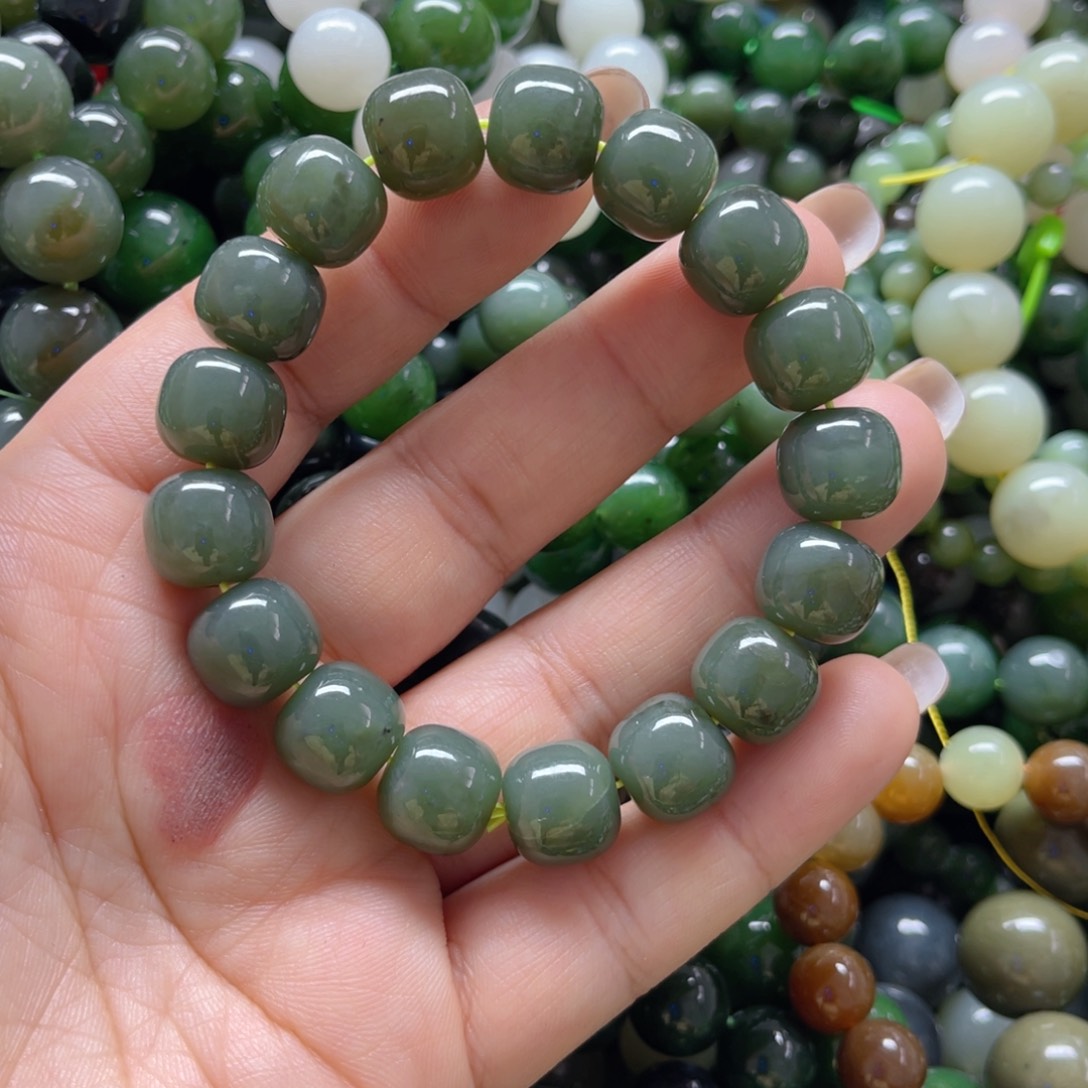 和田玉手链未镶嵌