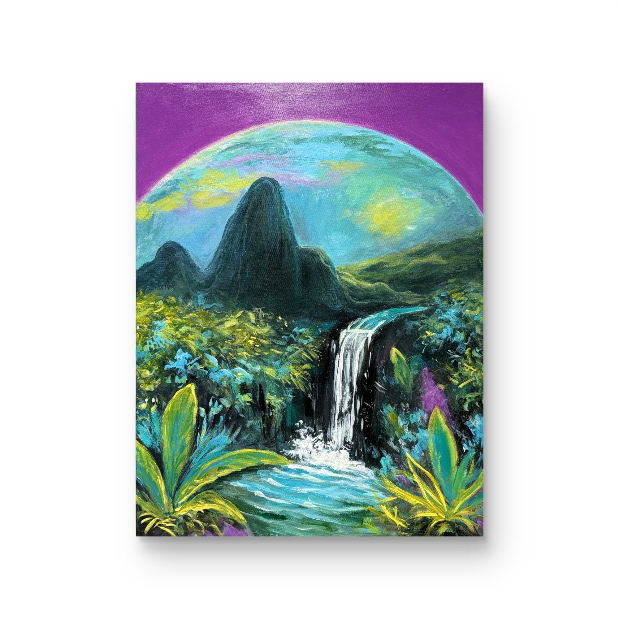 【 梦幻山谷 】孤品 “45*60” No.227 纯手绘挂画