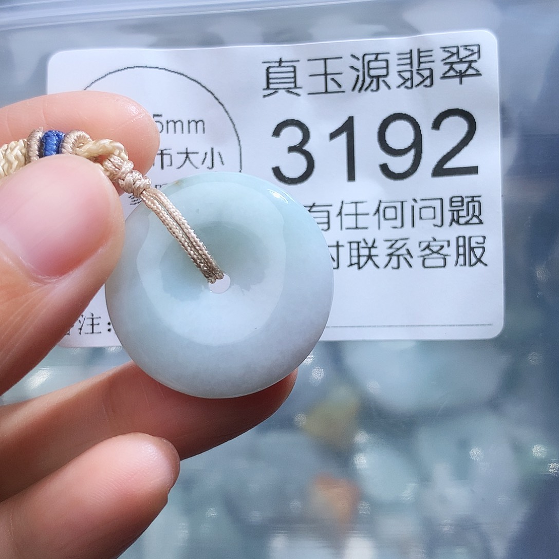 翡翠颈饰未镶嵌3192。