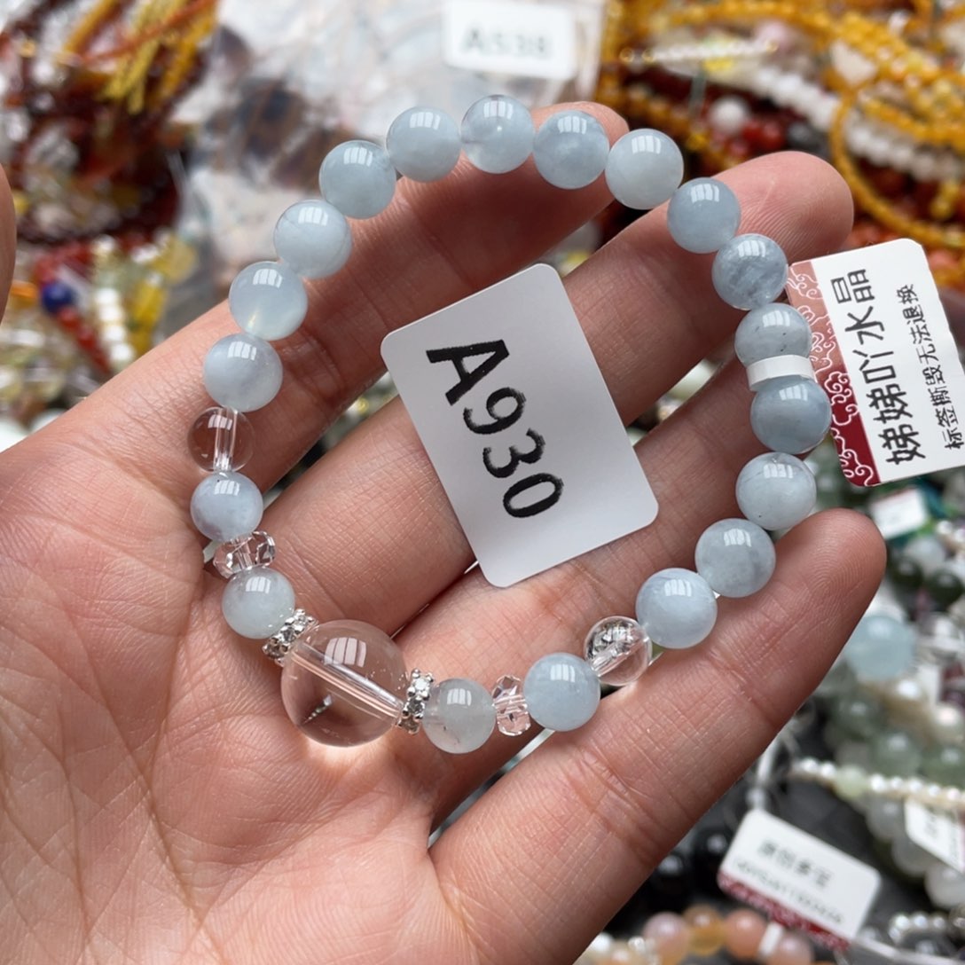 未镶嵌手链水晶多样性