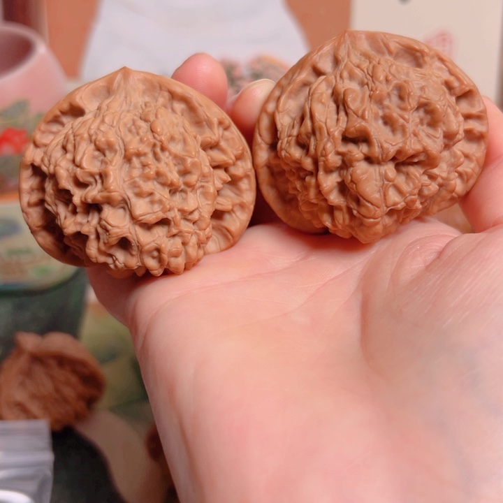 吊坠文玩核桃高配精对好货超大尺寸