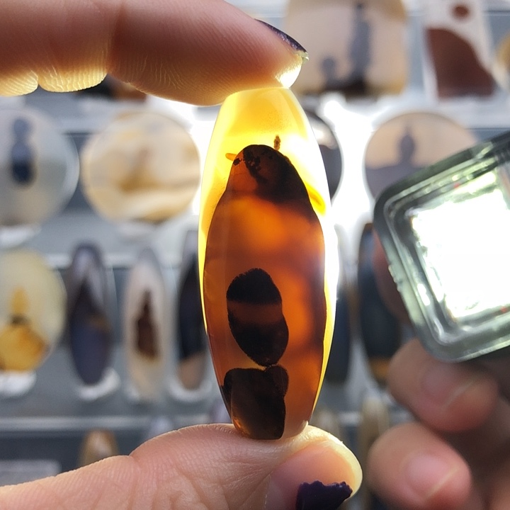 玛瑙/玉髓未镶嵌颈饰115