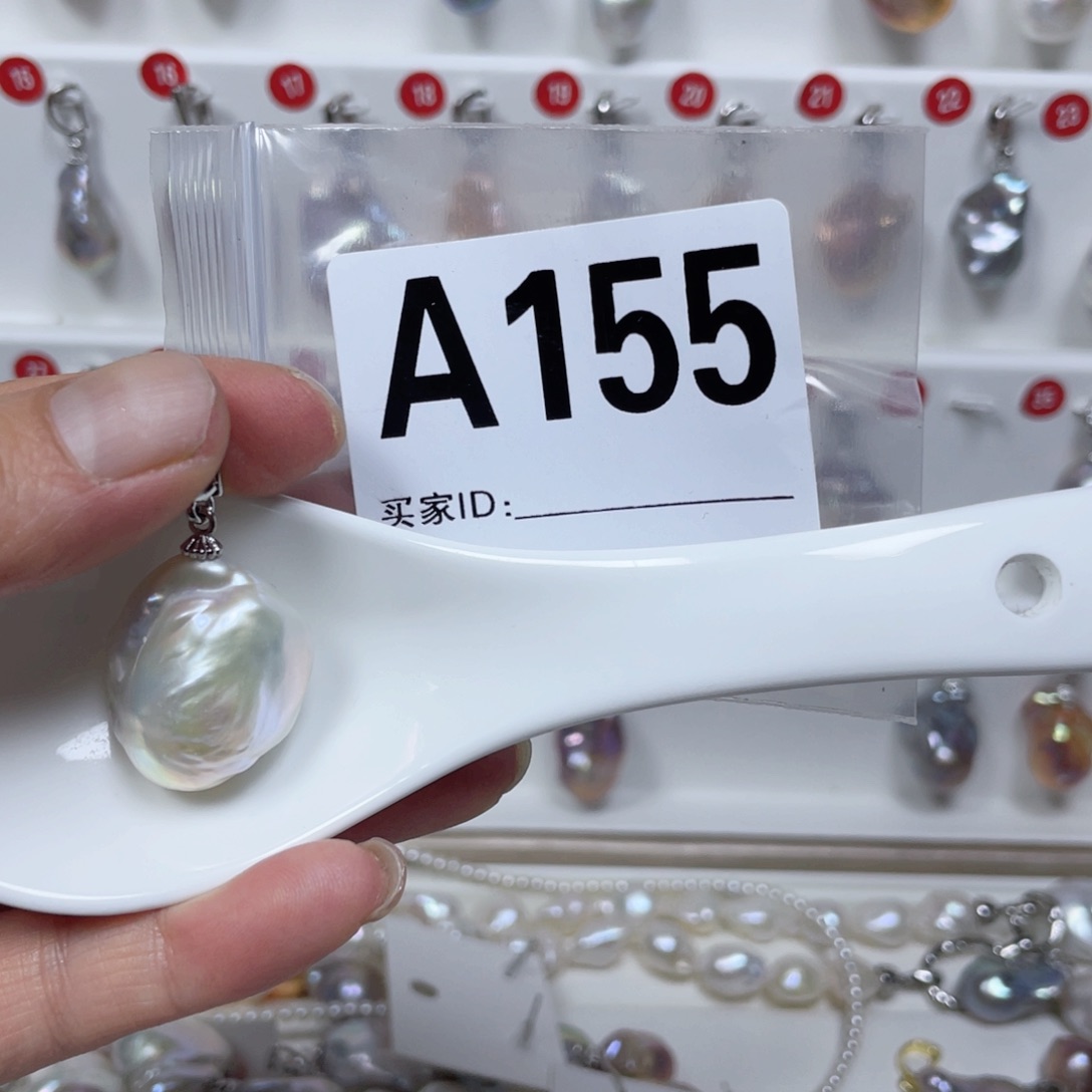 淡水珍珠巴洛克银S925镶嵌