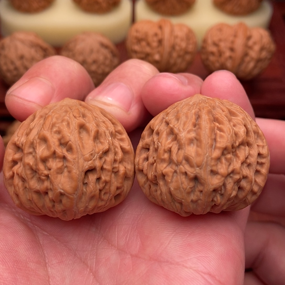 桃核把件野生铁锤妹妹37