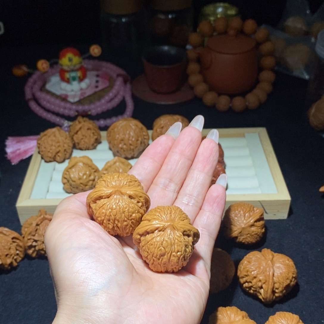 文玩核桃吊坠乾隆磨38