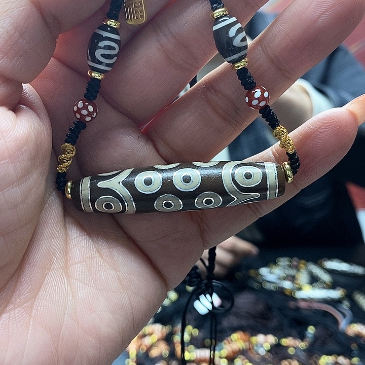 玛瑙/玉髓颈饰合金