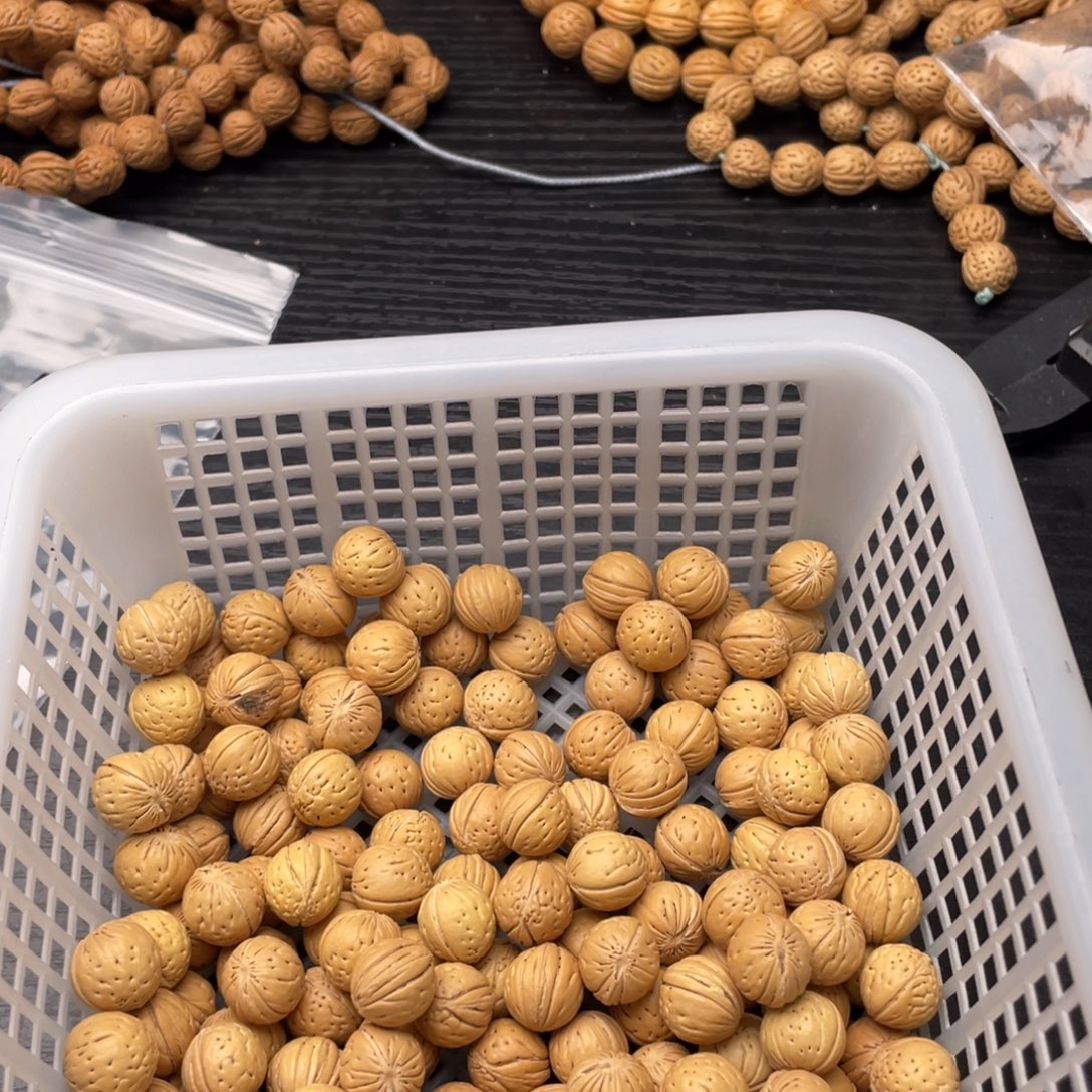 默***語核桃手串/手链私人定制100元打孔不退不换