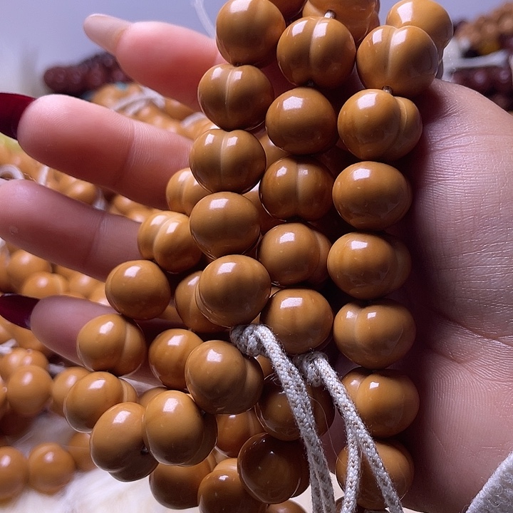 坦***荡手串猴头核桃14尺寸镜面柯基屁桃手持全品无暇