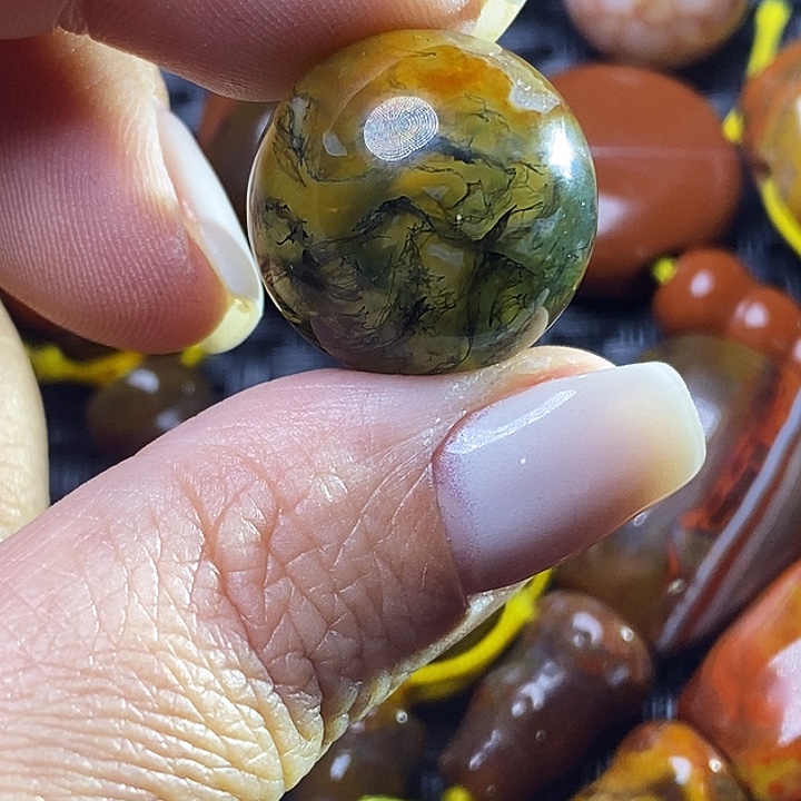 醉***烟玛瑙/玉髓未镶嵌颈饰