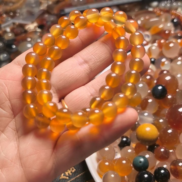 玛瑙/玉髓合金手链8801……50