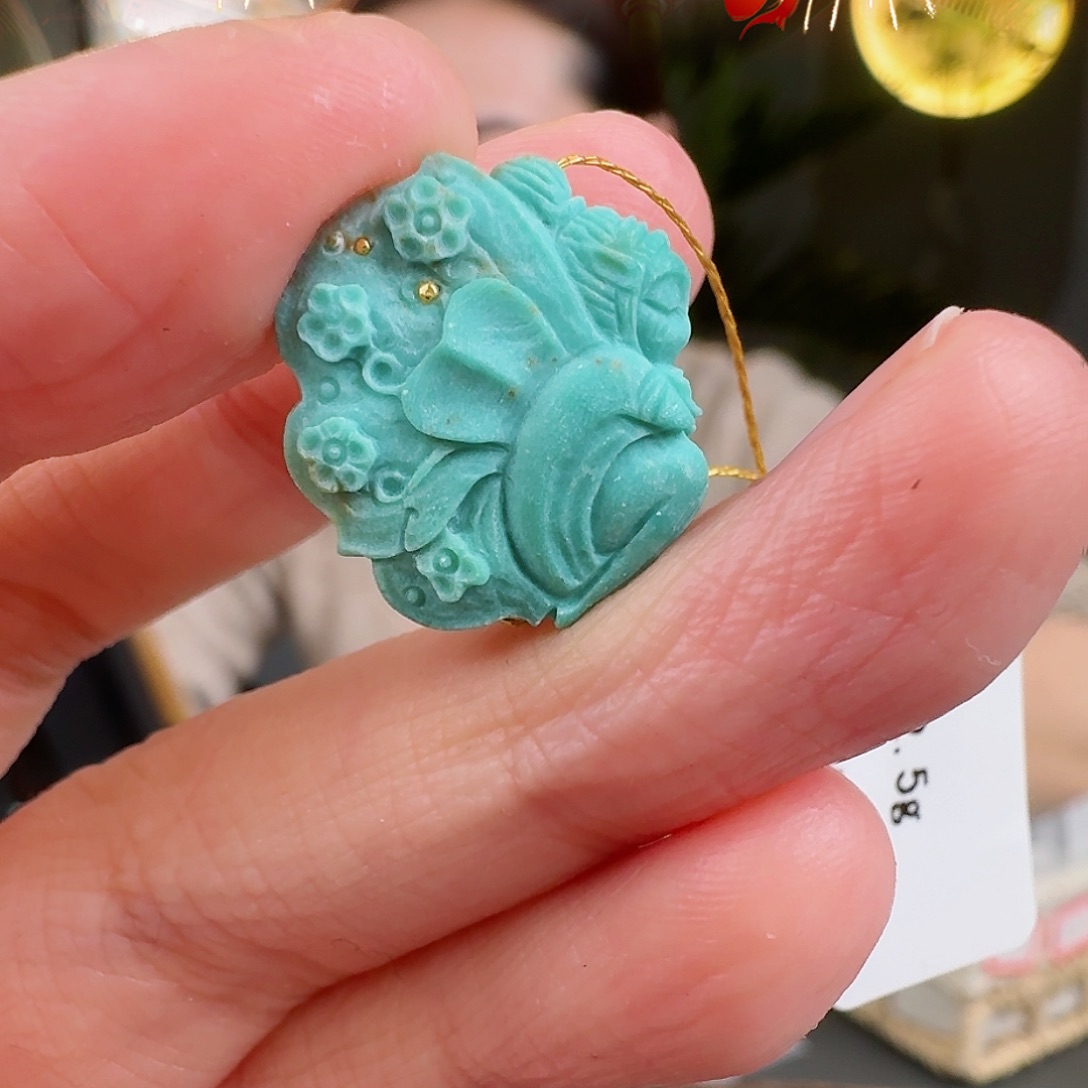 绿松石珠宝奇石未镶嵌