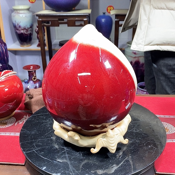 瓶中国神垕精品钧瓷