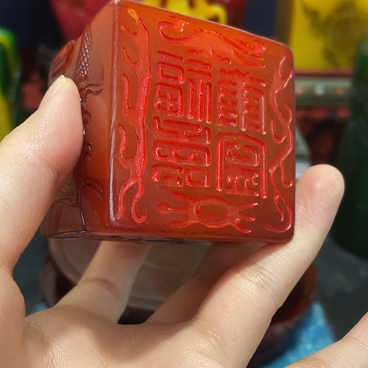 寿山石印石篆刻印章引首章闲章姓名章生日礼物