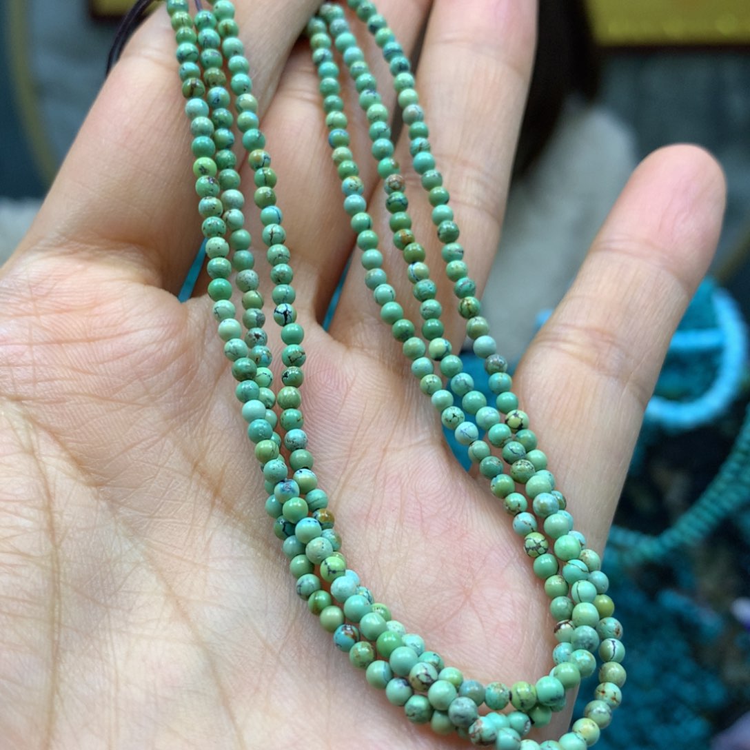 绿松石长链未镶嵌