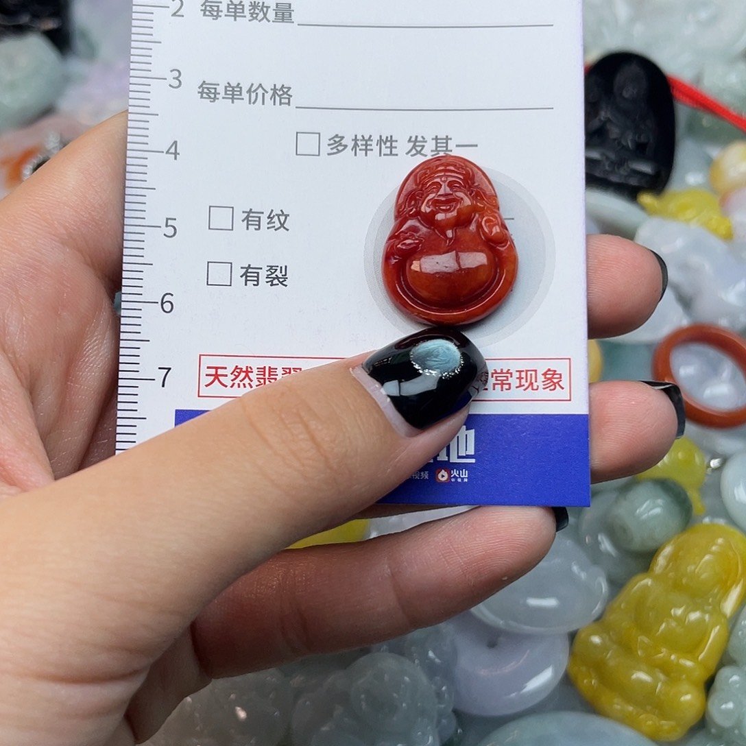 翡翠未镶嵌颈饰810