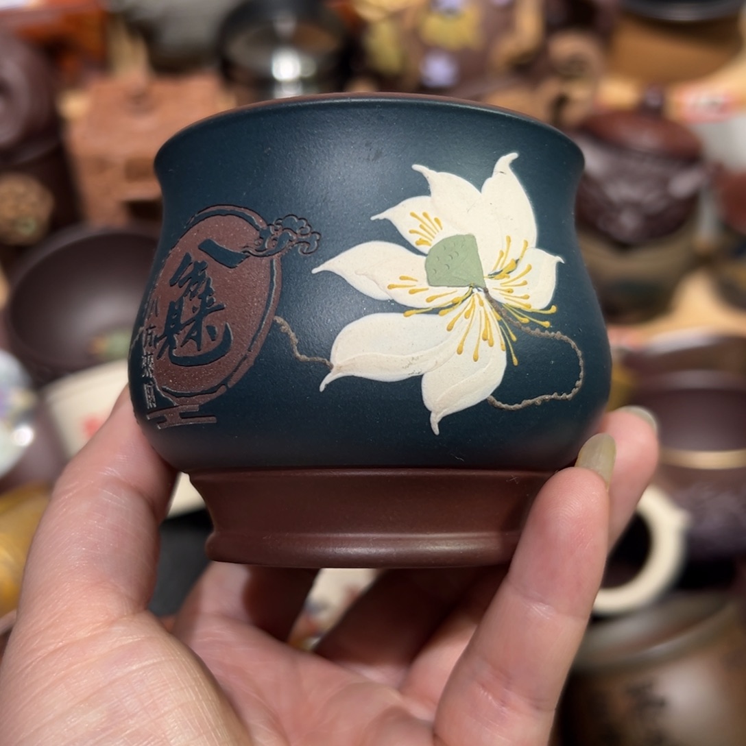 茶杯紫砂宜兴紫砂主人杯