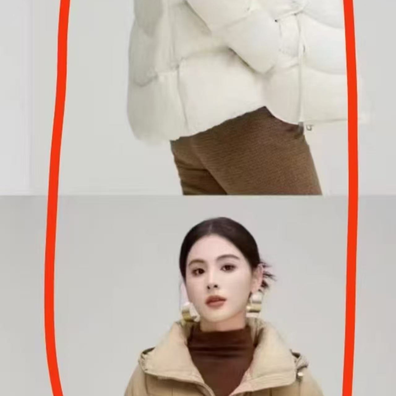 时尚 羽绒服 减龄 简单 洋气