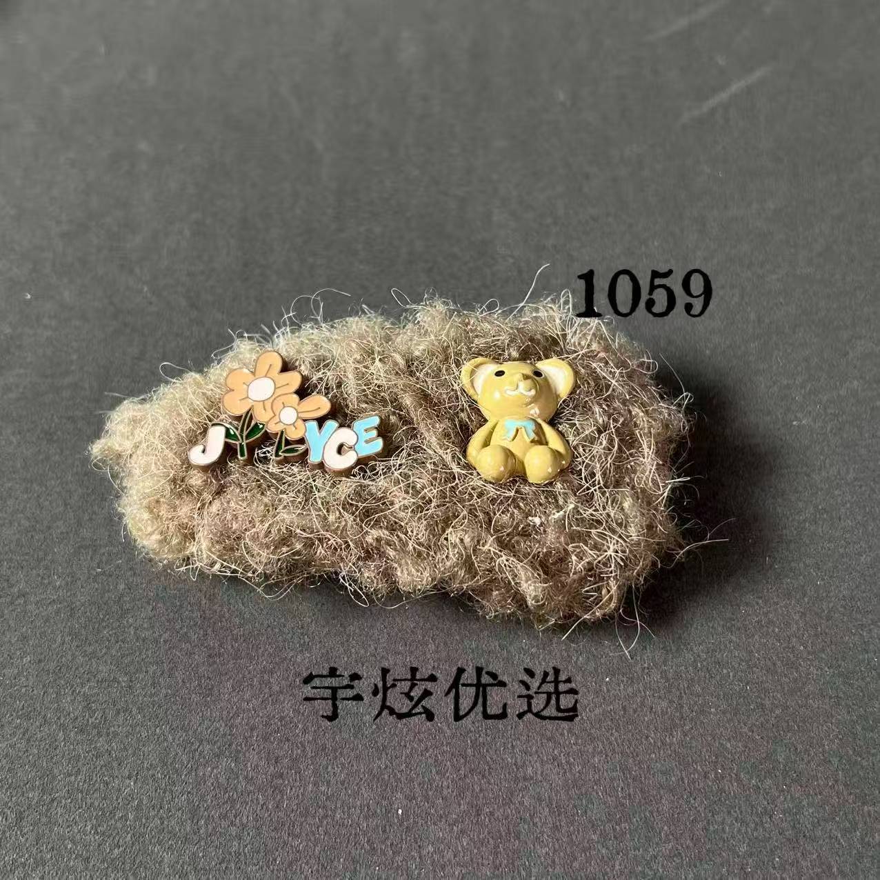 时尚百搭发夹头饰刘海夹秋冬小众发卡1059