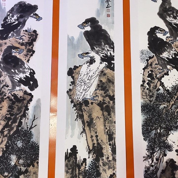 国画张圣敏先生纯手绘作品