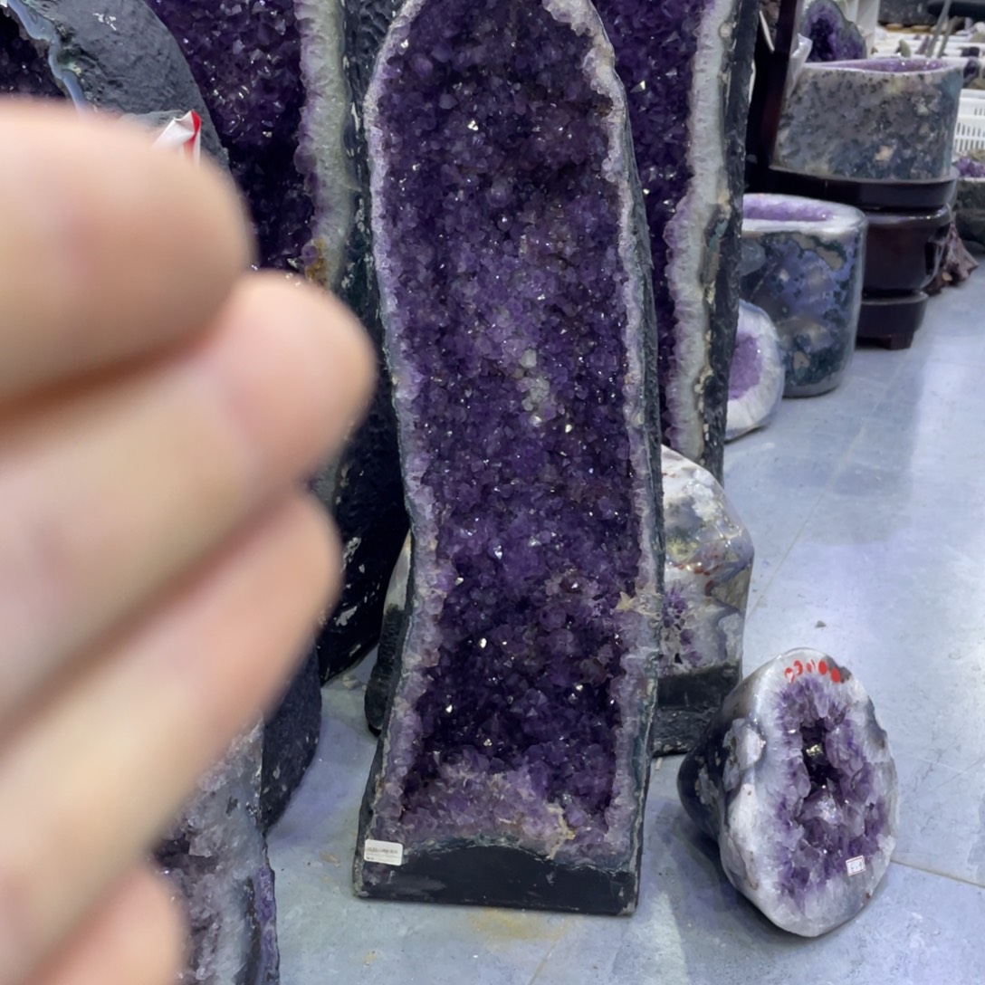 未镶嵌珠宝半成品水晶74公分