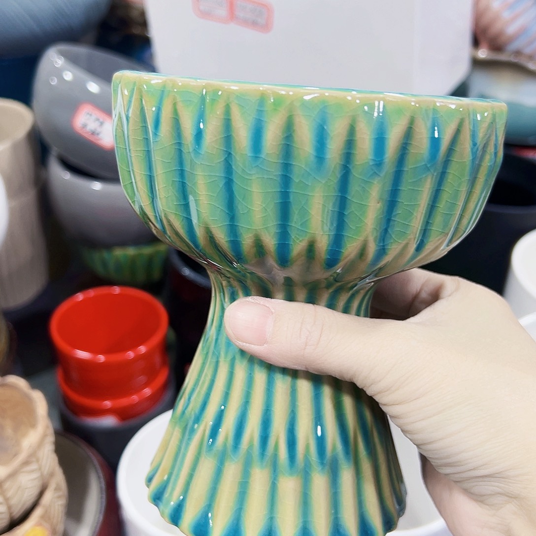 有孔外贸尾单陶瓷花盆凑单10米包邮