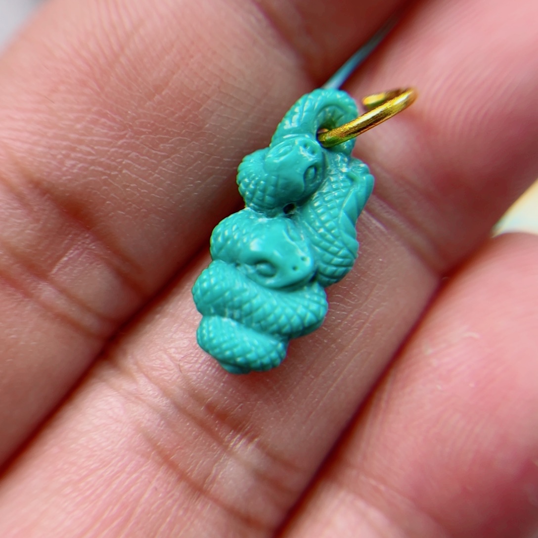 绿松石未镶嵌配饰