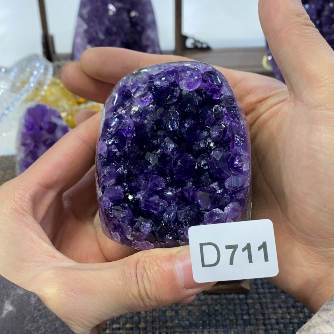 紫晶摆件摆件未镶嵌