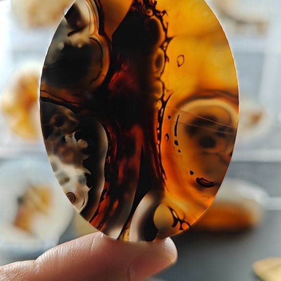 玛瑙/玉髓未镶嵌吊坠(不含链)21号