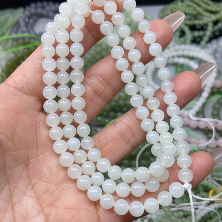 和田玉颈饰未镶嵌6